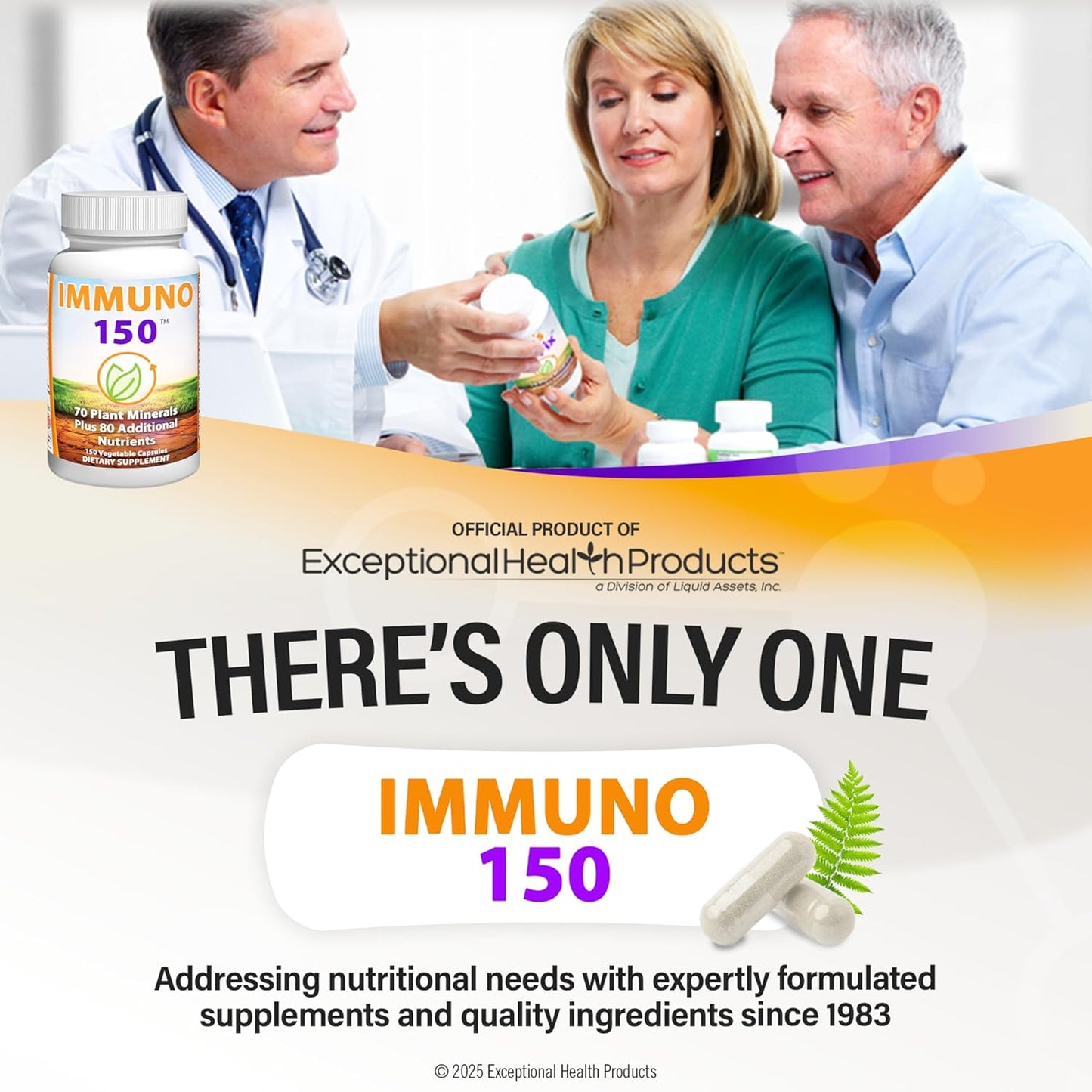 IMMUNO 150 Everything Your Body Needs Over 150 Natural Ingredients